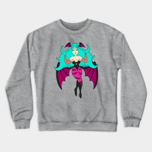 Dark Stalkers - Morrigan Crewneck Sweatshirt